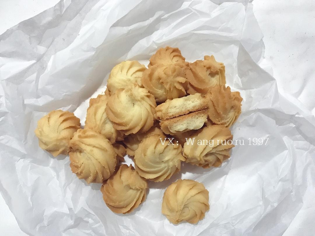 淡奶油版原味曲奇