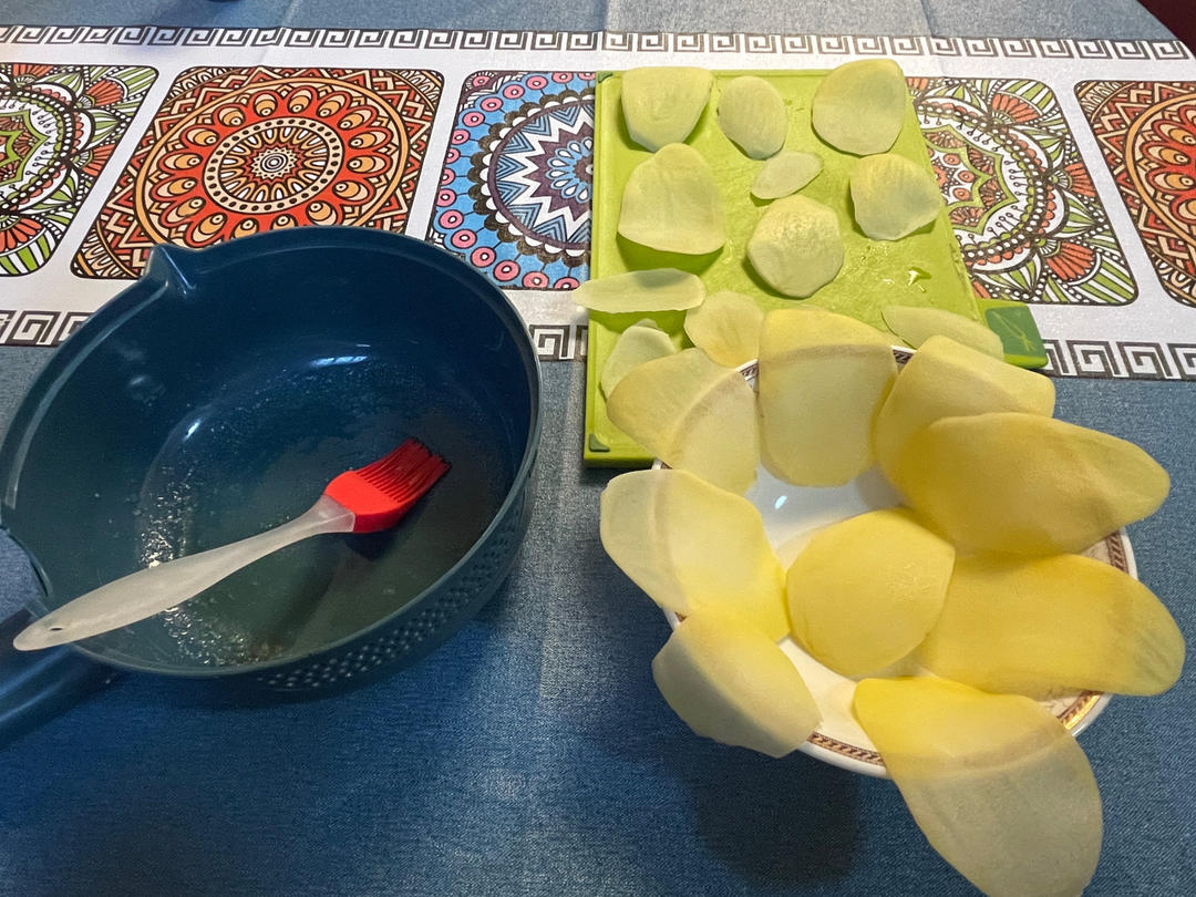 空气炸锅出品非油炸松脆薯片