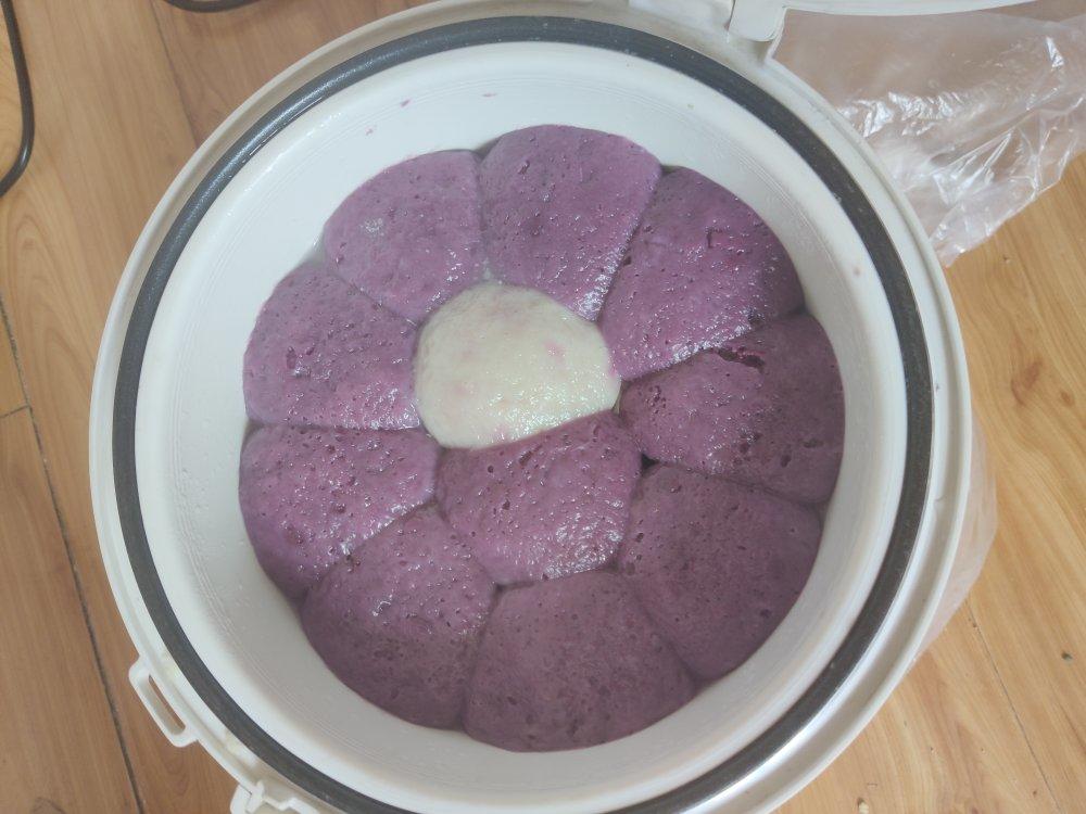 紫薯糯米饼