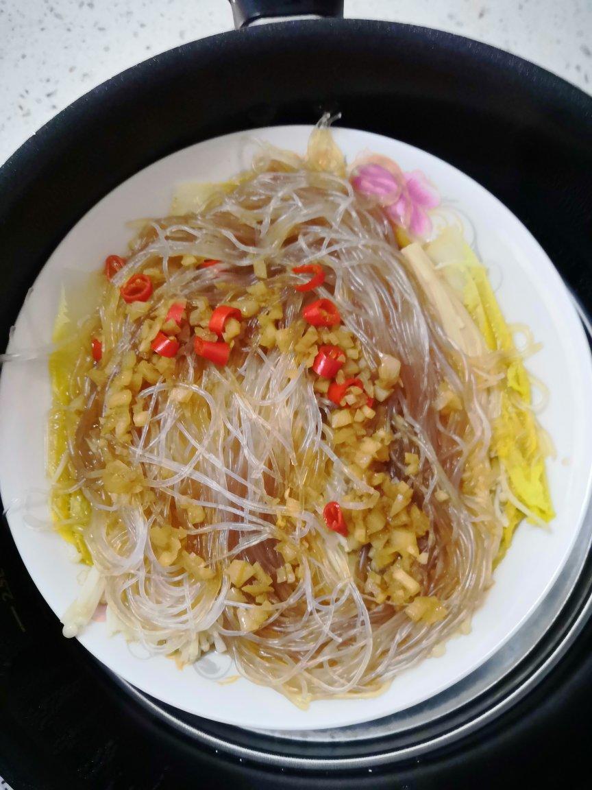 蒜蓉粉丝娃娃菜