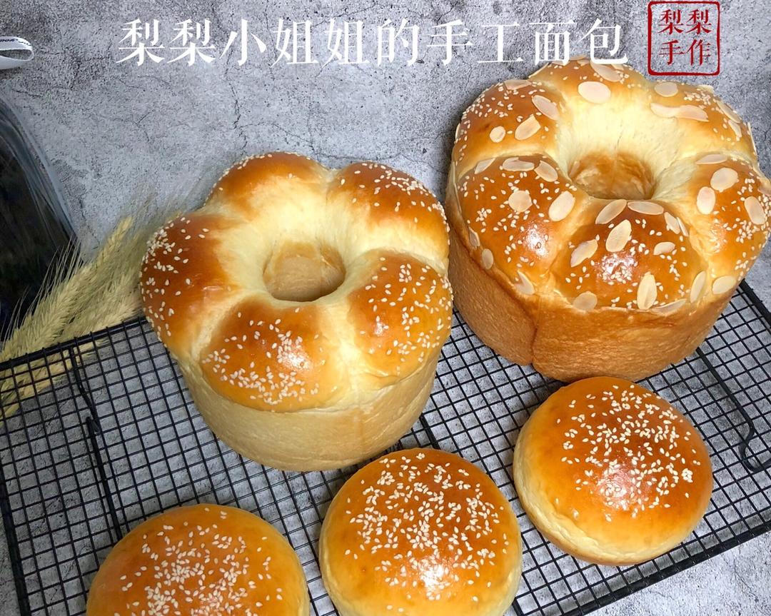 纯奶手撕吐司的做法 步骤1