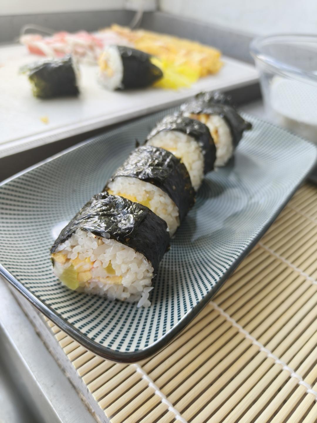 高颜值的紫菜包饭