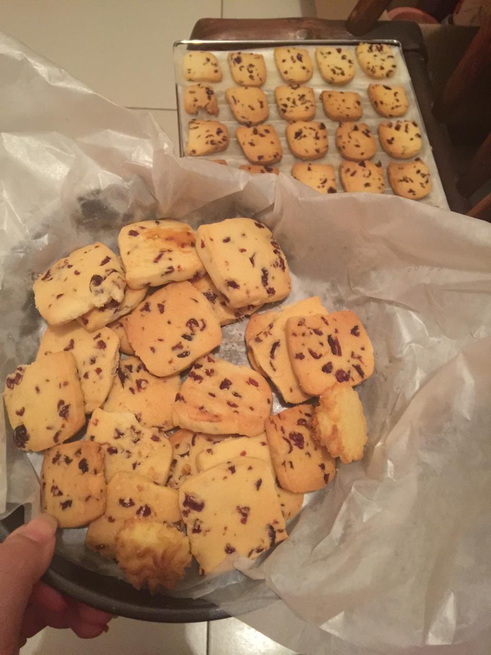 蔓越莓饼干（君之配方改良，易操作版）