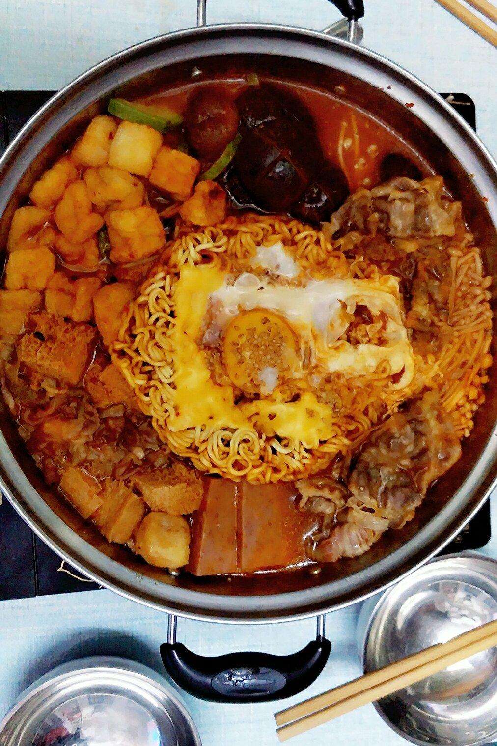 小月饼的妈咪做的【部队锅】