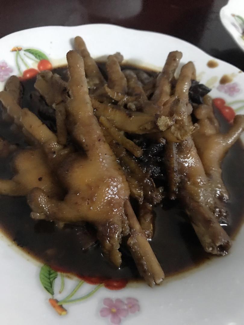 秘制红烧鸡爪