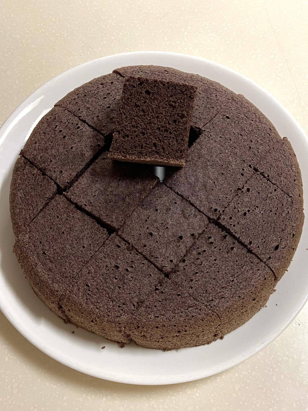 黑米蒸糕