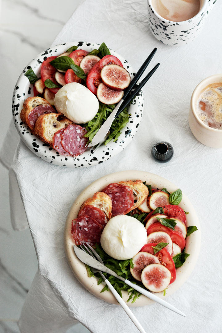 卡普里风味沙拉insalata caprese/水牛芝士沙拉(布拉塔burrata可做)