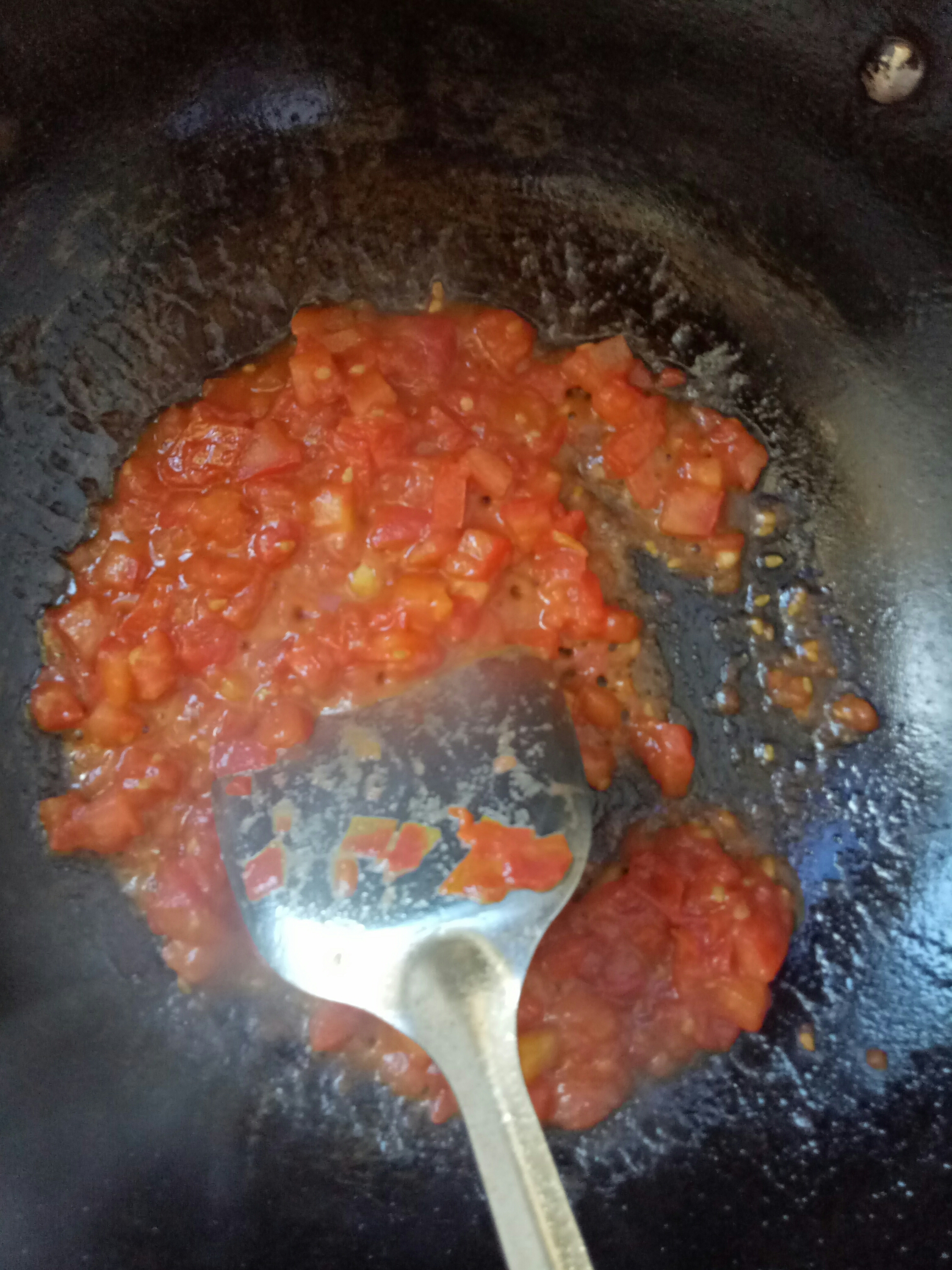 番茄肉片的做法 步骤9