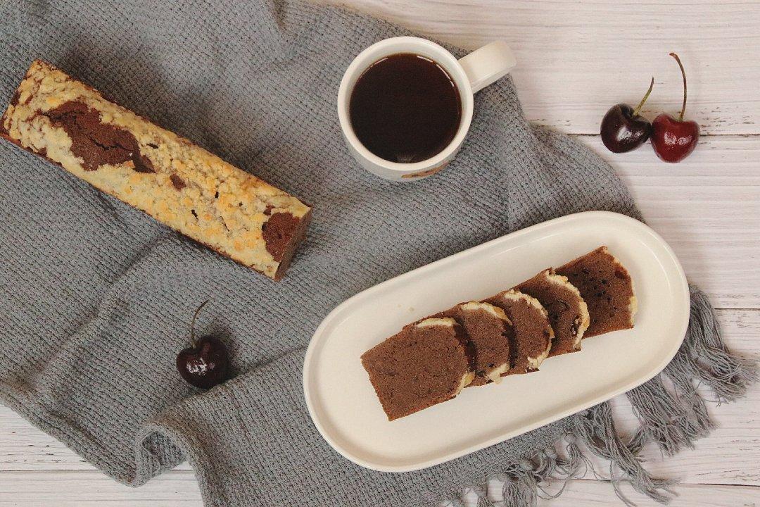 摩卡奶酥磅蛋糕～