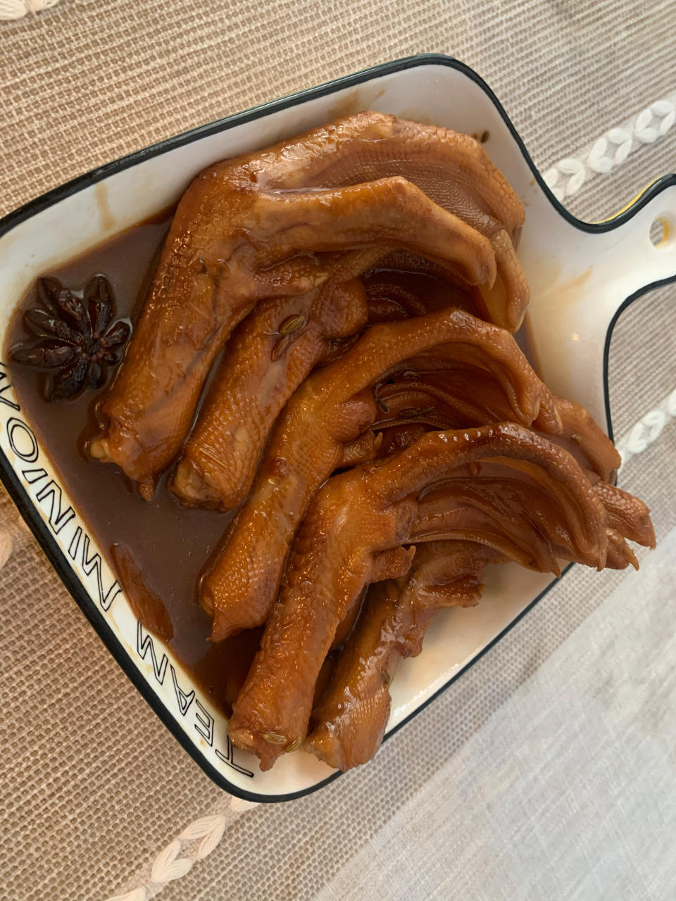 红烧鸭脚（烧不烂的鸭脚）