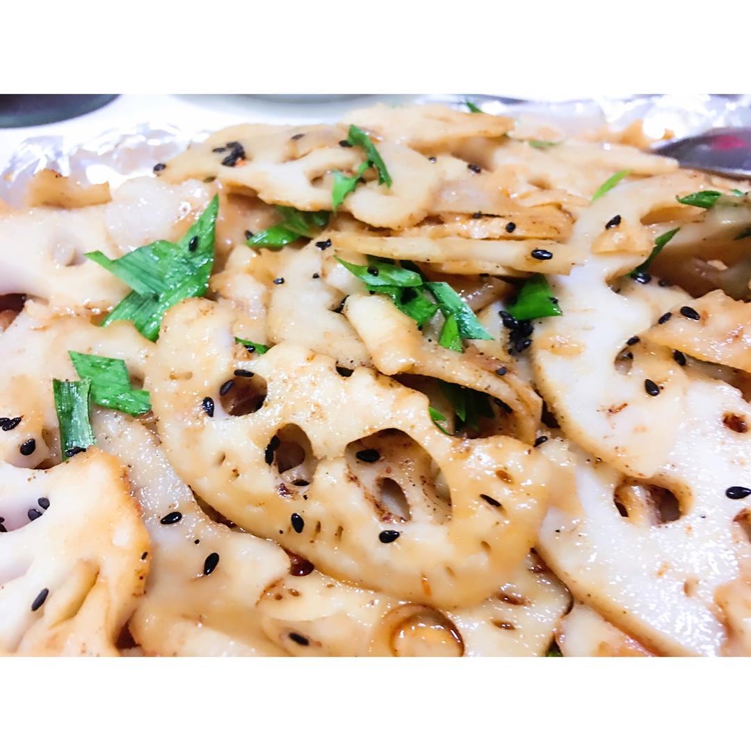 烤藕片