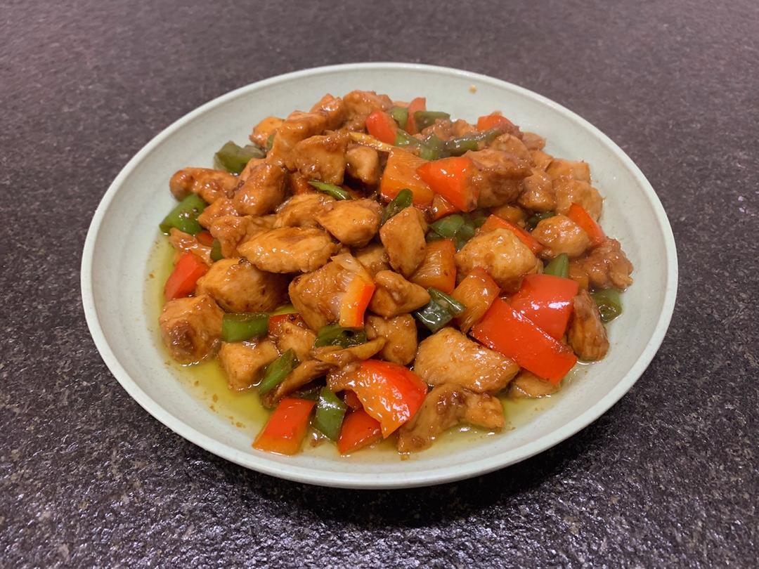 超嫩的小炒鸡胸肉
