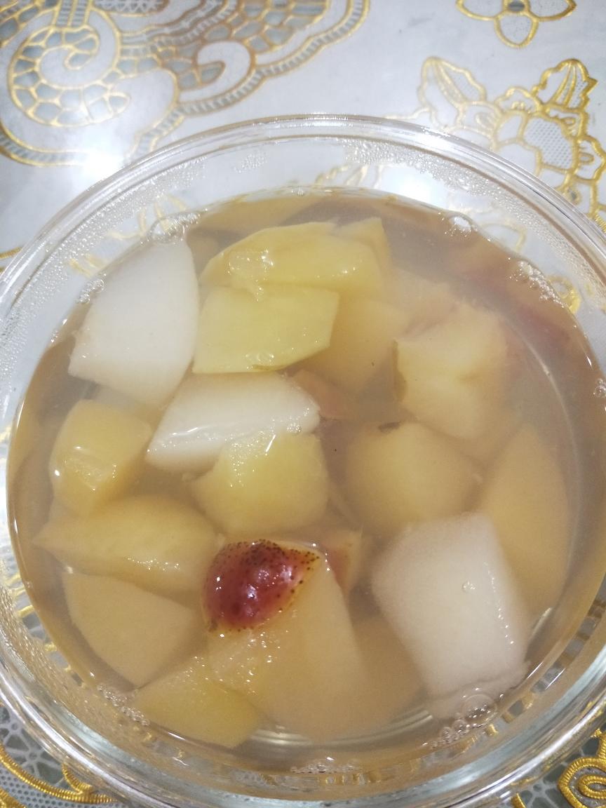 苹果山楂水的做法