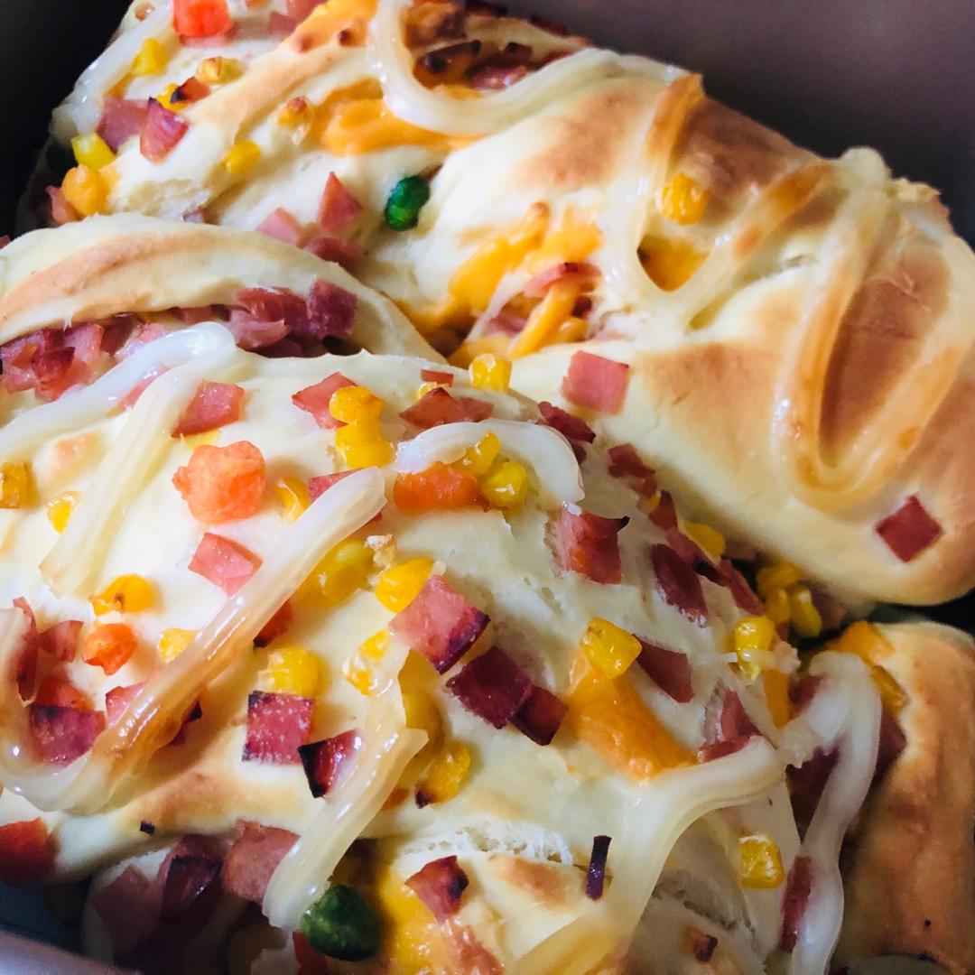 【培根芝士软面包】