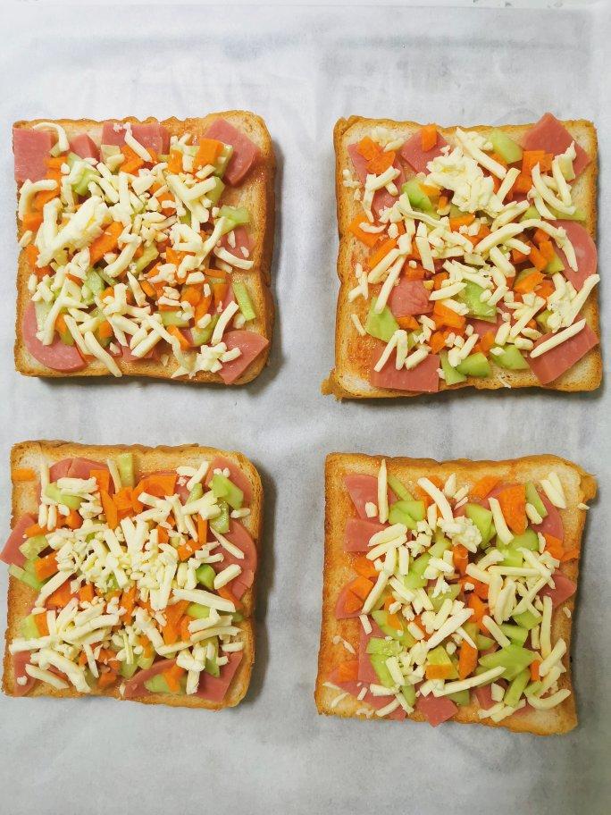 超好吃面包披萨🍕