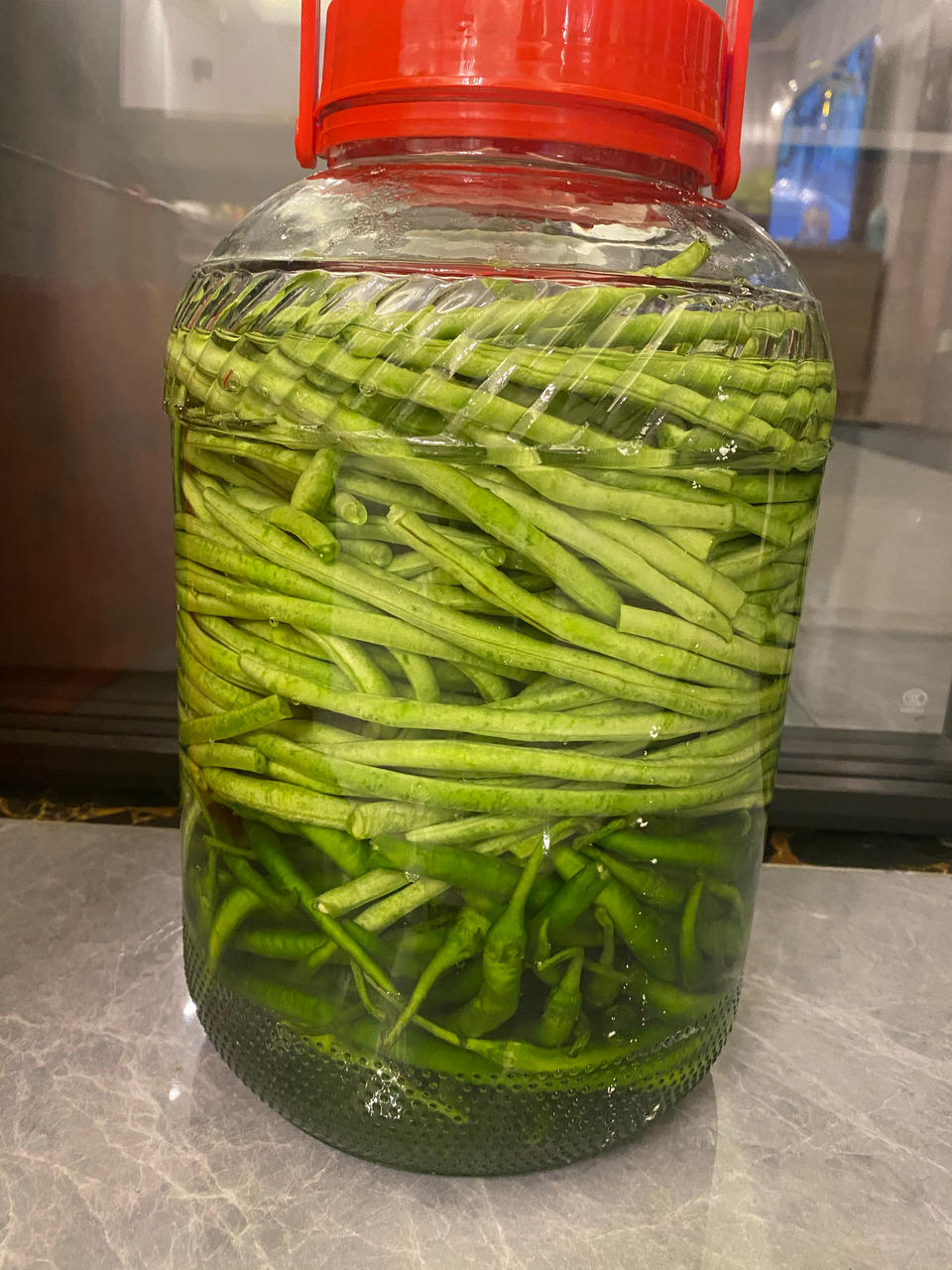 自制酸豆角/淘米水版本