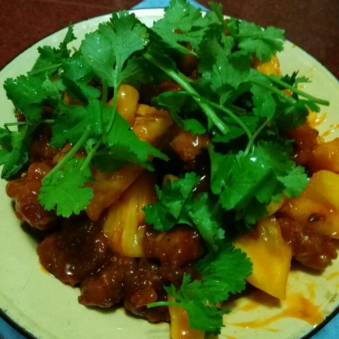 菠萝咕噜肉