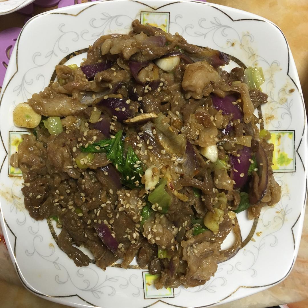 孜然羊肉