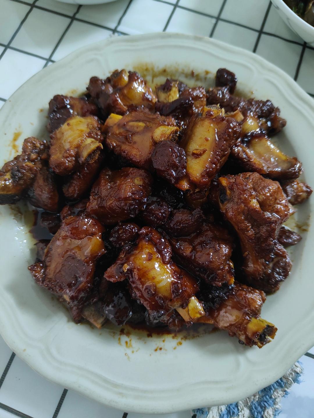 可以吮指的话梅排骨