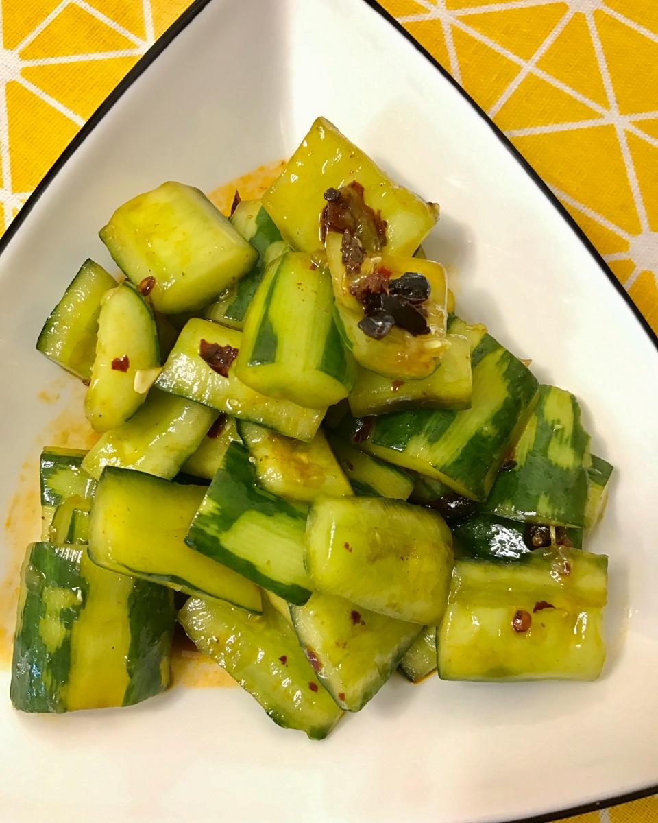 凉拌脆黄瓜