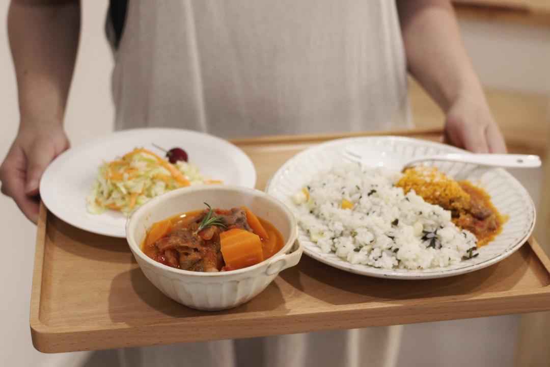 夏日冷拌饭