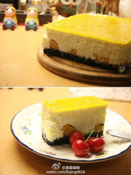 法式芒果芝士蛋糕的做法