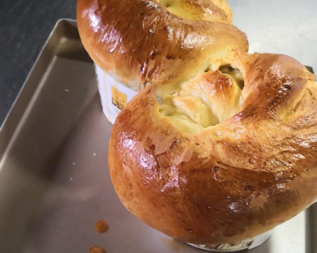 纯奶手撕吐司的做法 步骤1