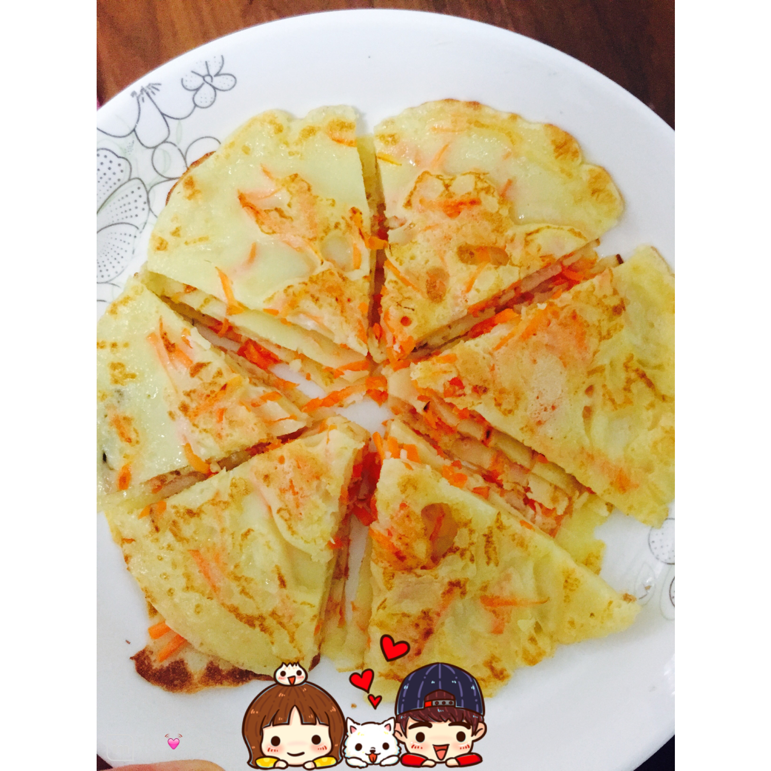 电饭锅鸡蛋葱饼