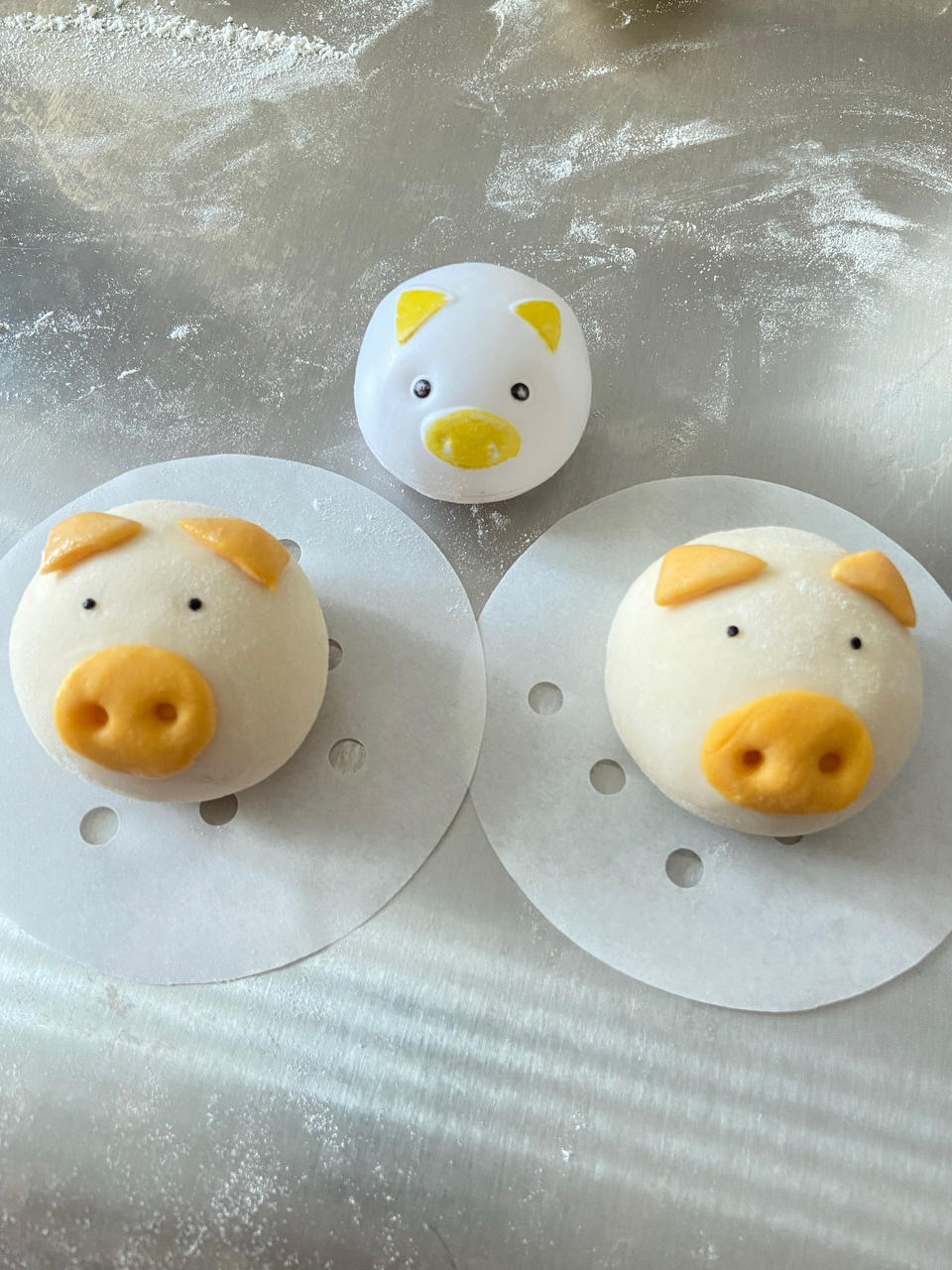 猪猪包 南瓜包  馒头