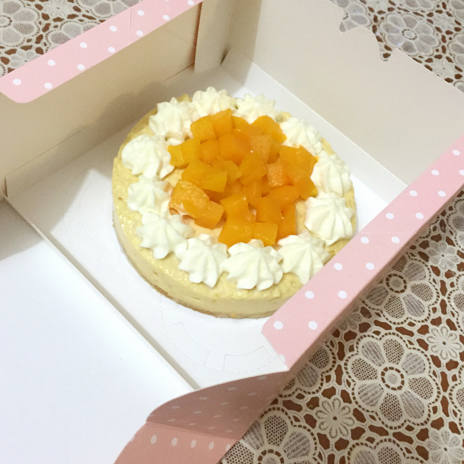 【视频】芒果慕斯（6寸） | 含镜面果胶配方