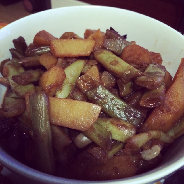 芸豆焖土豆