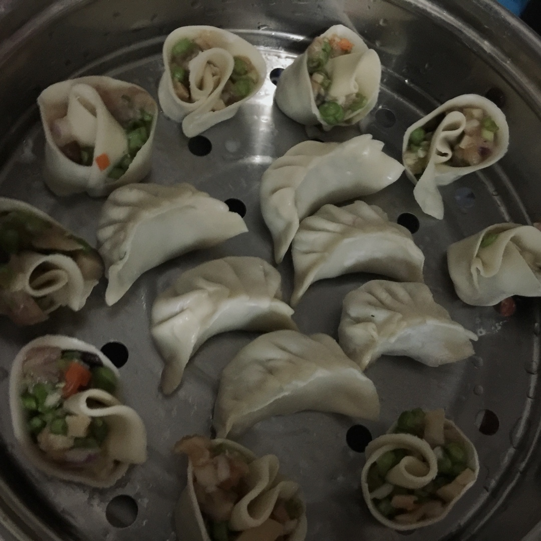 玫瑰花饺子