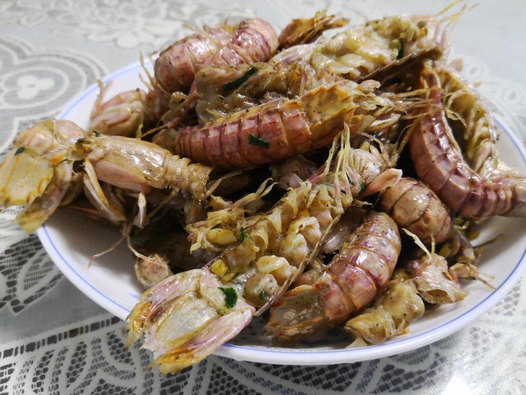 皮皮虾椒盐做法