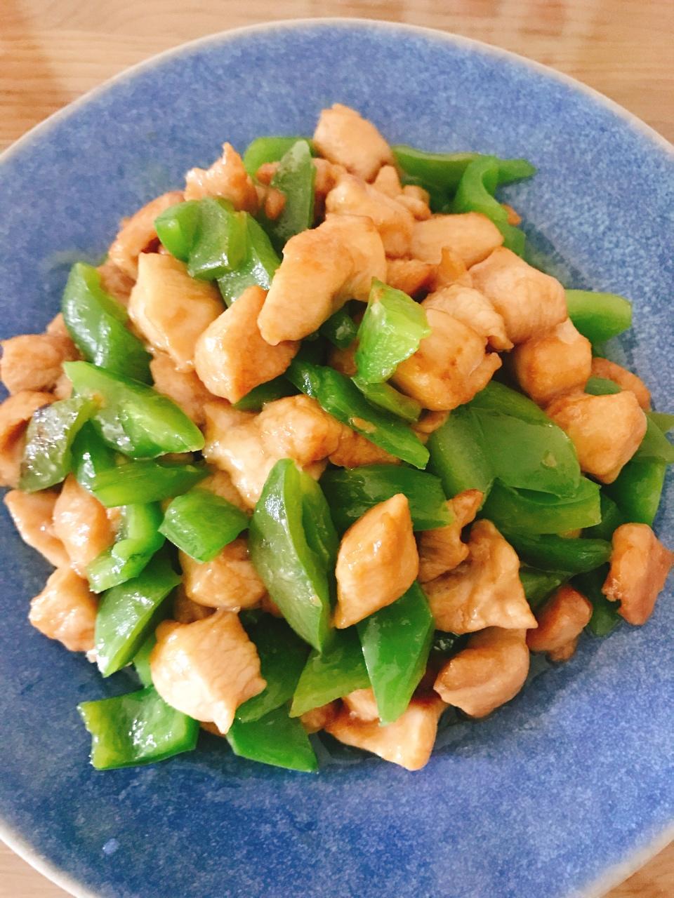 青椒炒鸡腿肉（大厨级别）