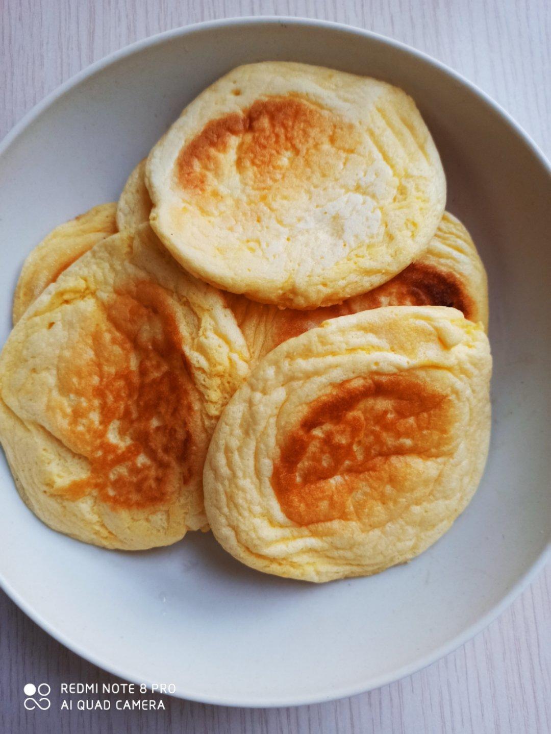 平底锅版舒芙蕾松饼