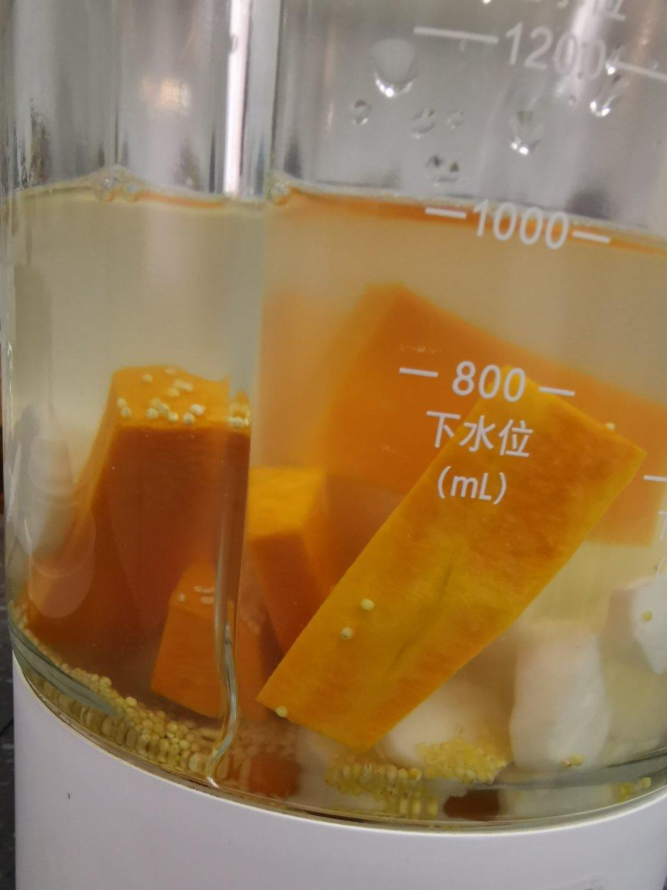 南瓜山药小米糊