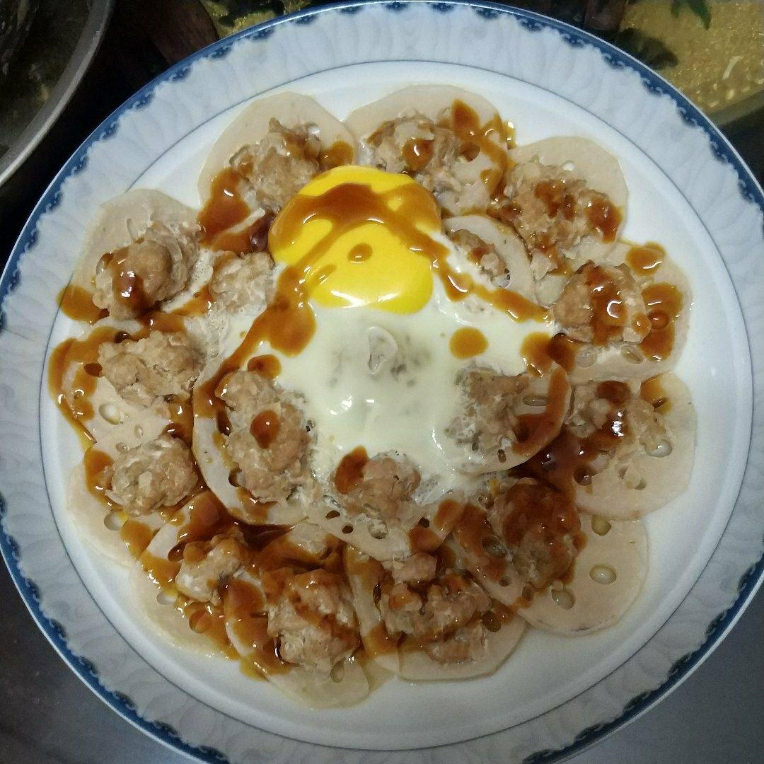 莲藕蒸肉-绝对是家宴的首选作品！