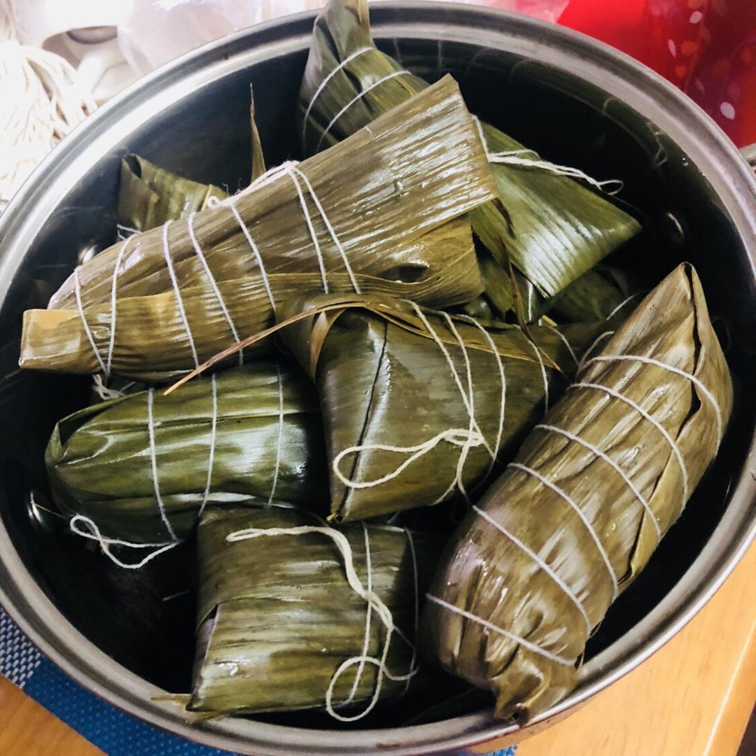 四角长粽子的包法（有视频）
