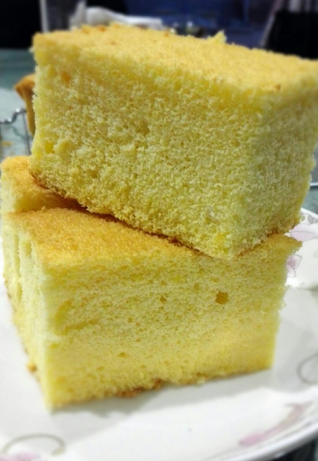 曲终秂散1做的十寸戚风蛋糕君之改良版