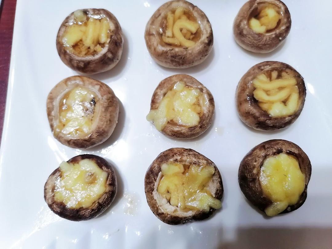 烤蘑菇