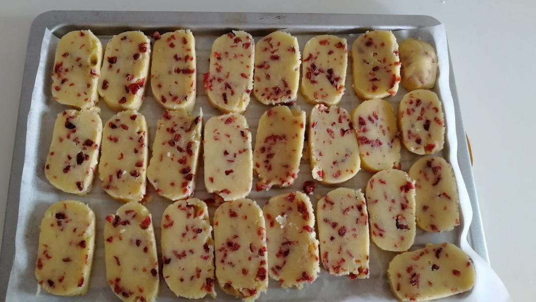 低糖少油版蔓越莓饼干