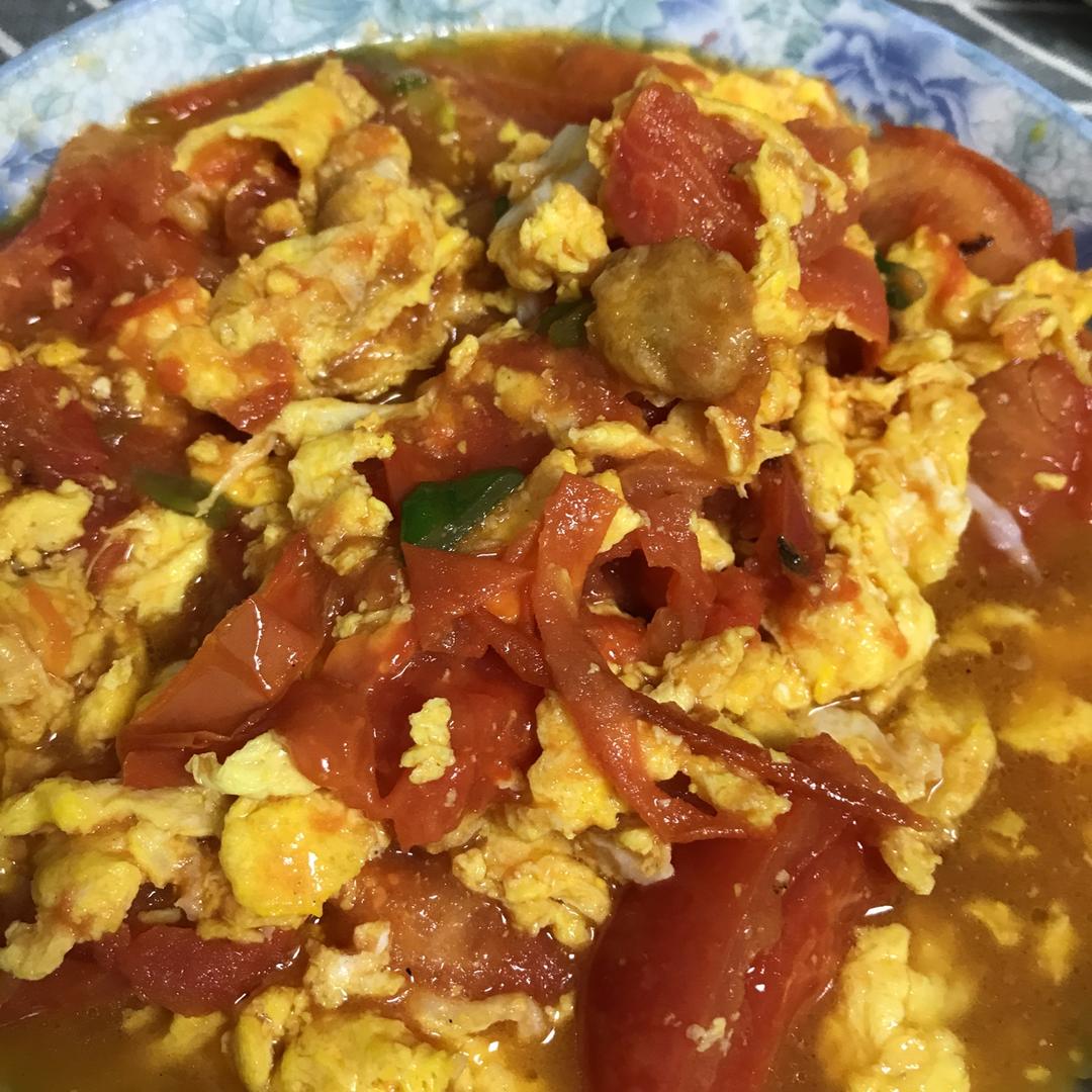西红柿炒鸡蛋