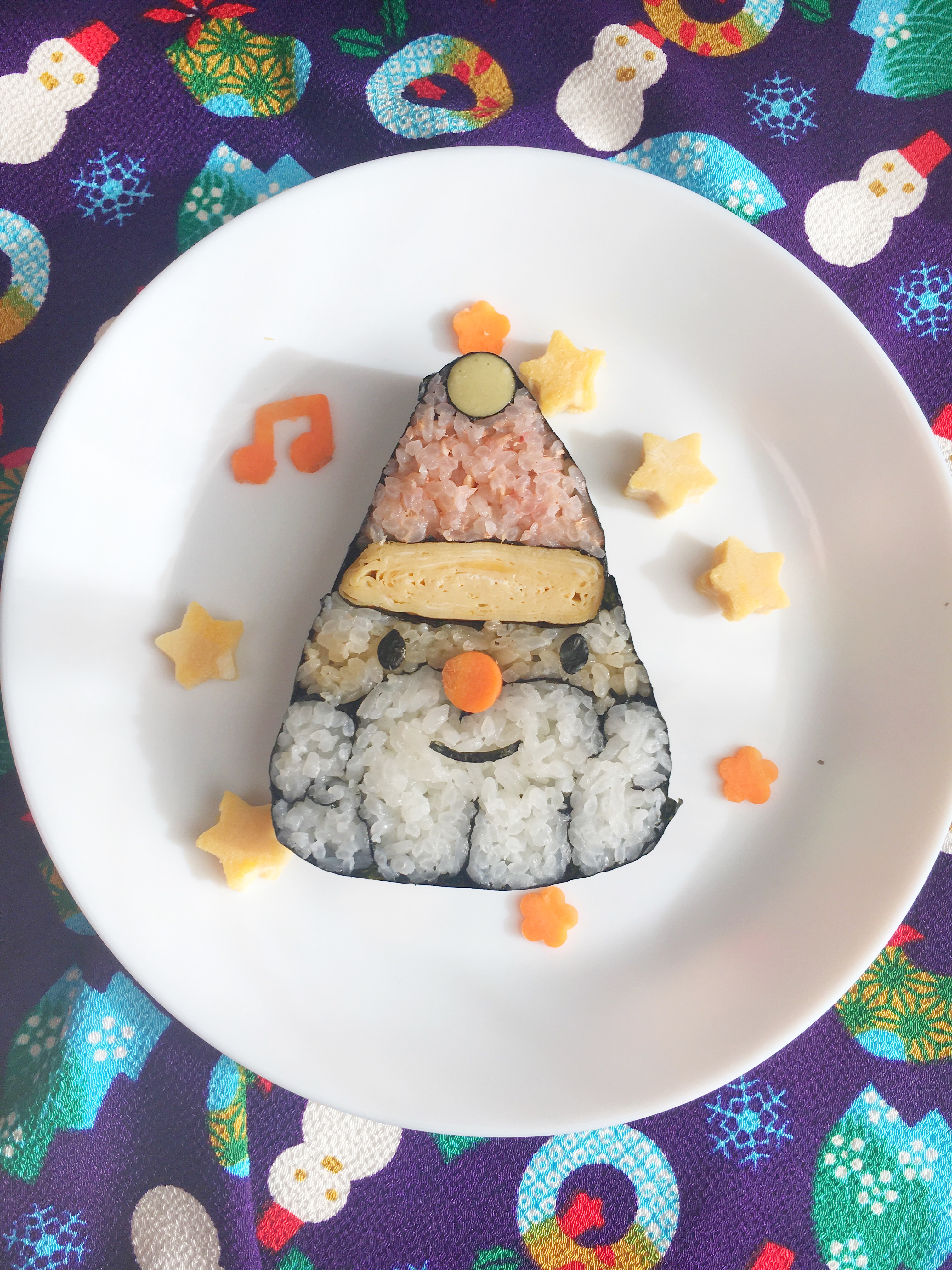 花式寿司-圣诞老人的做法
