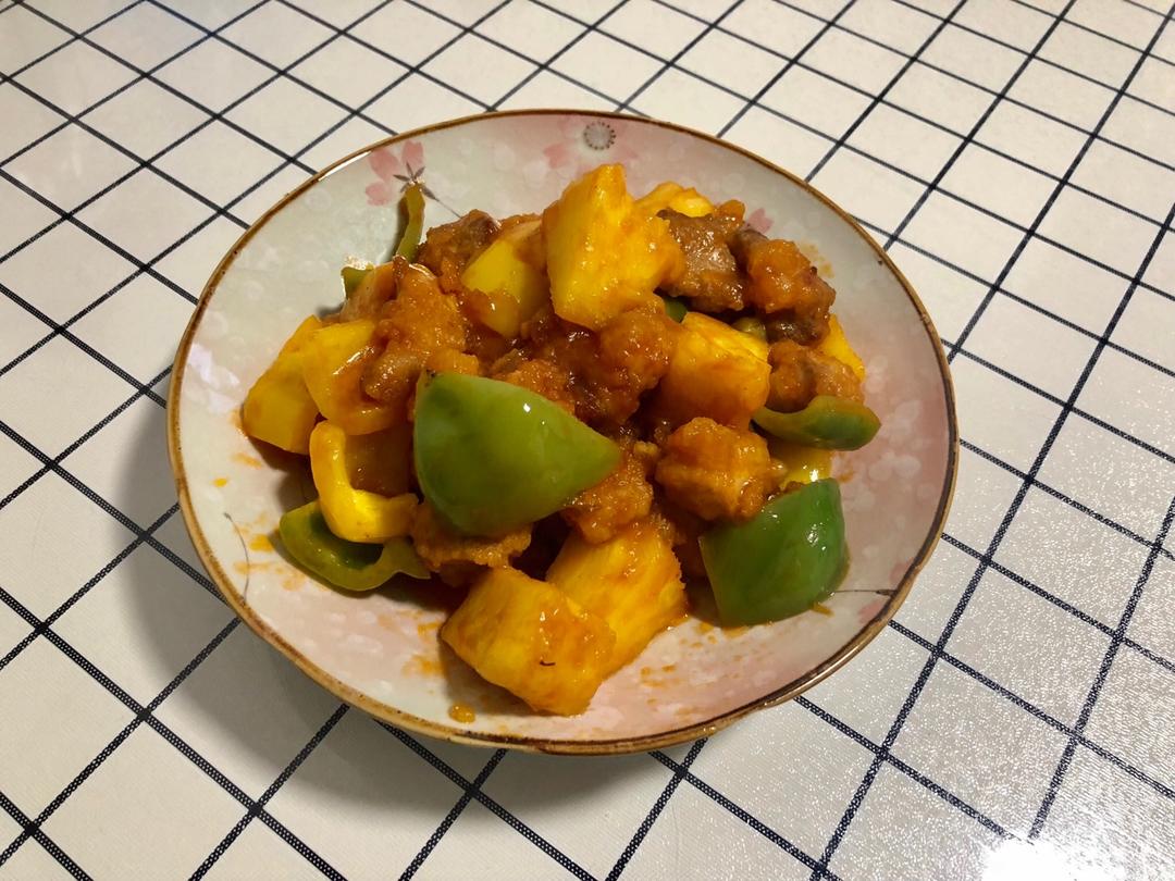 超好吃的菠萝咕噜肉
