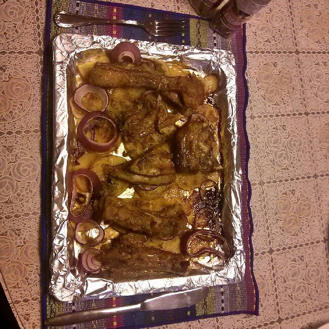 香辣孜然烤羊排