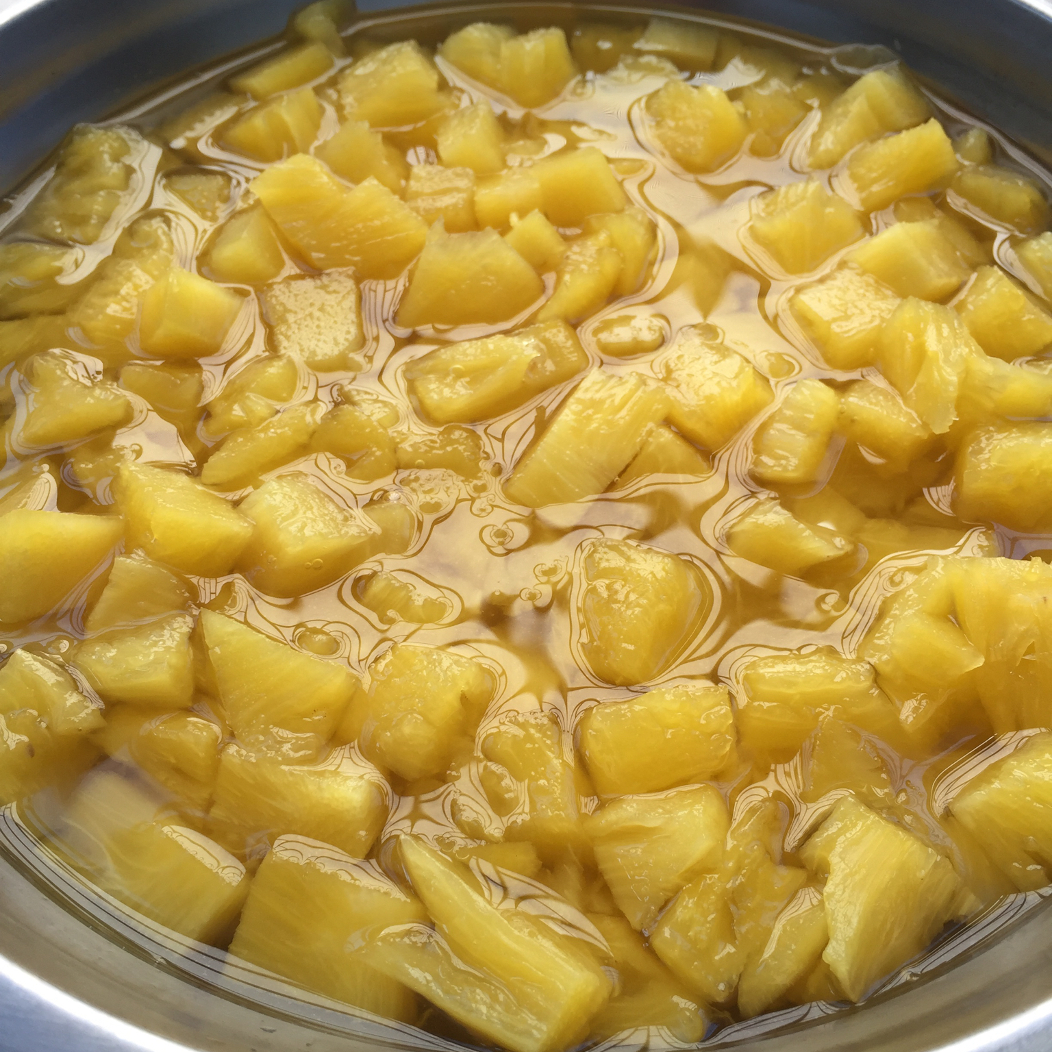 幸福美羊羊做的糖水菠萝