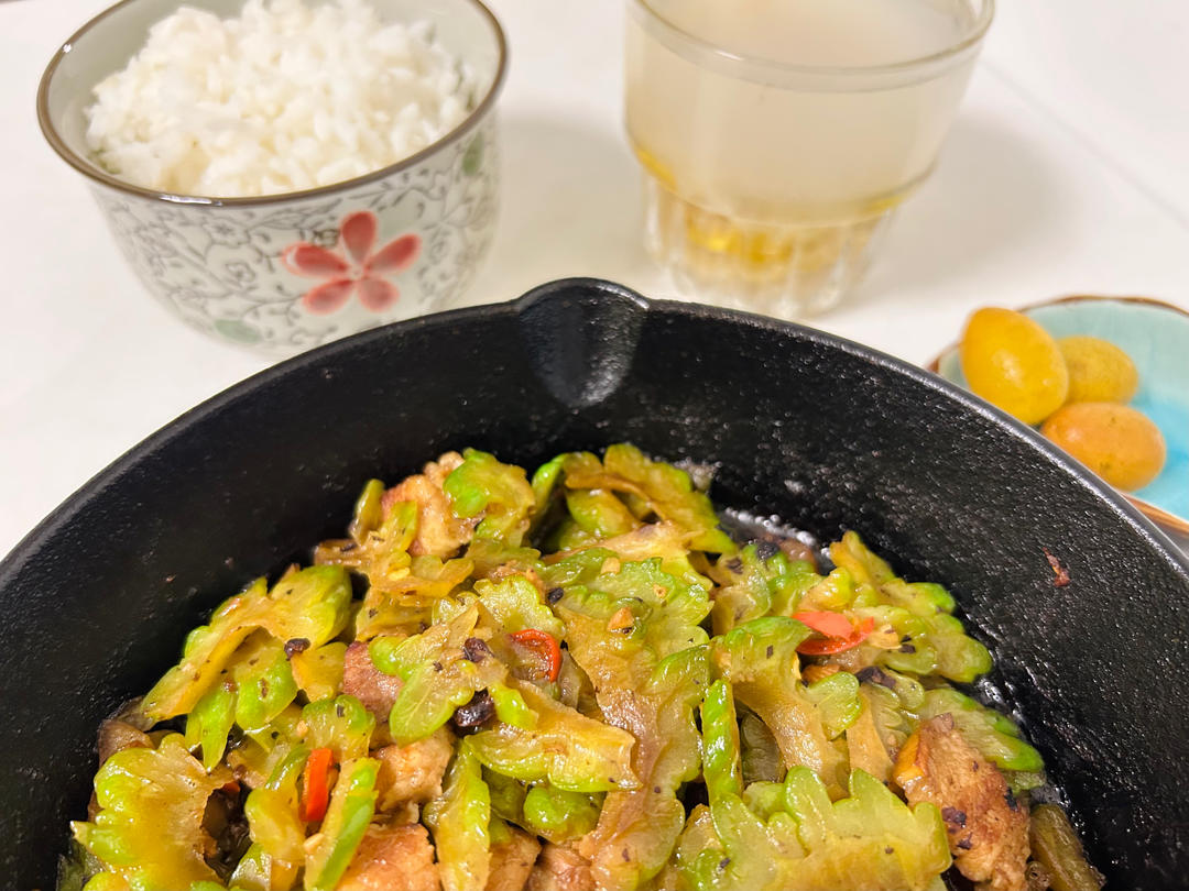 豆豉炒苦瓜