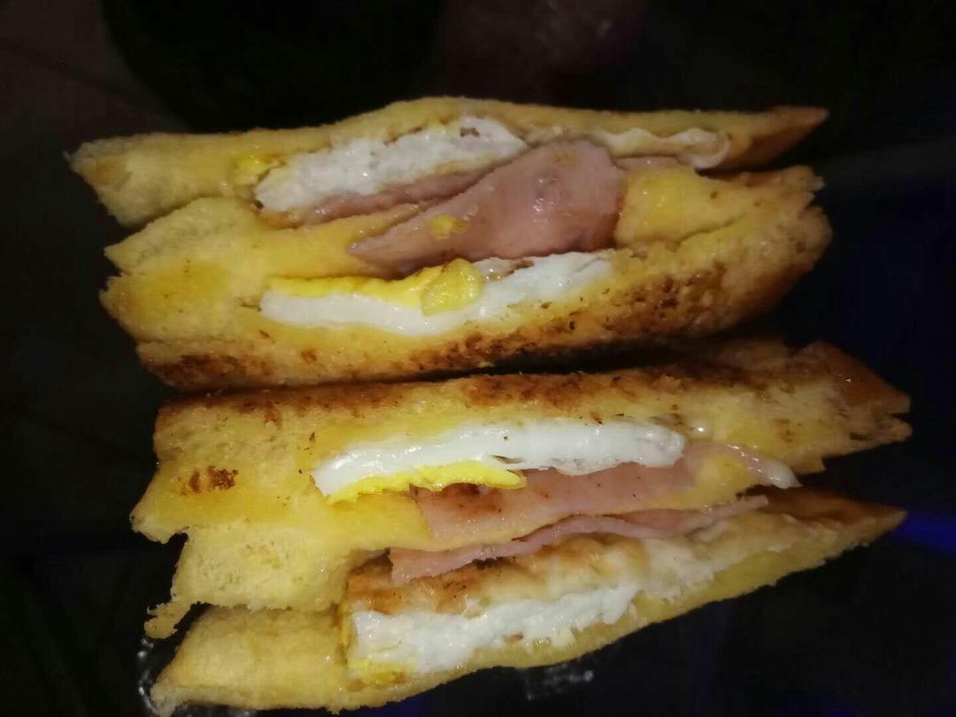 港式小食火腿西多士