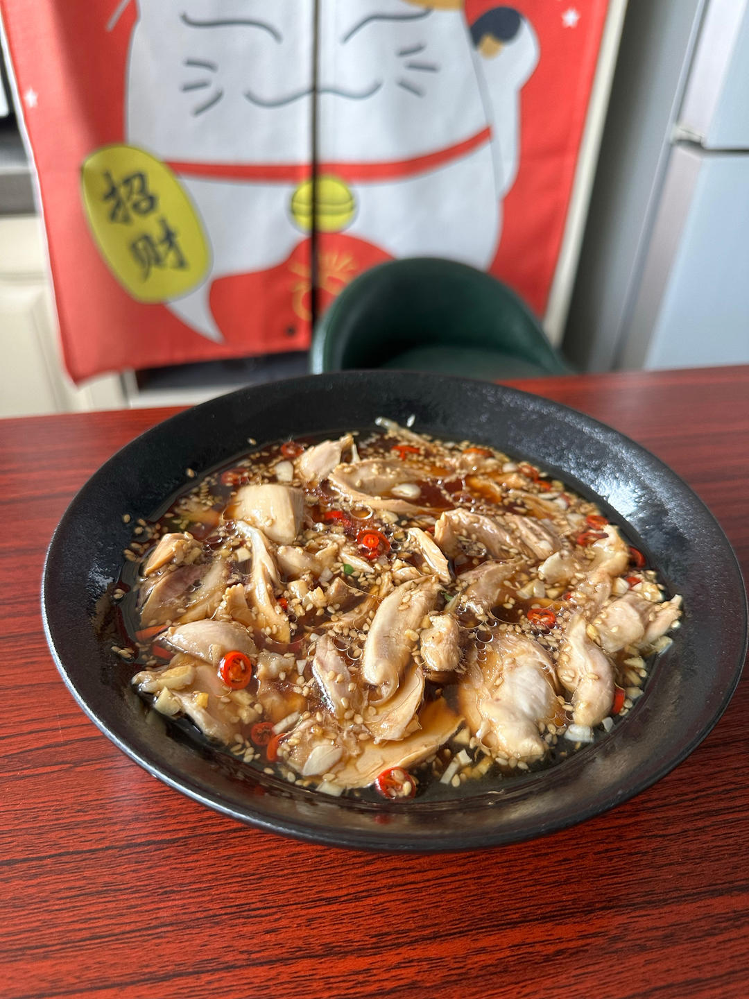 汤汁可以喝的凉拌手撕鸡