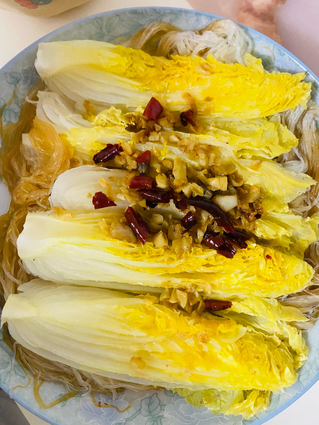 蒜蓉粉丝娃娃菜